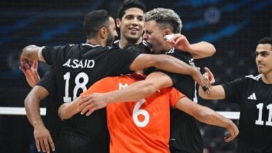 مصر تهزم إيران في مستهل مشوارها بمونديال الطائرة