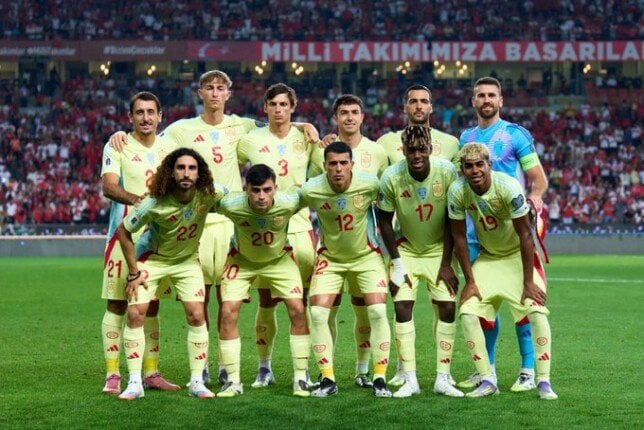 منتخب إسبانيا يكتسح تركيا بسداسية نظيفة في تصفيات كأس العالم