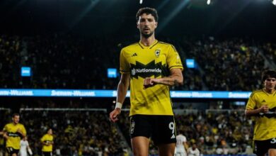 وسام أبو علي يسجل ثالث أهدافه مع كولومبوس كرو في الدوري الأمريكي
