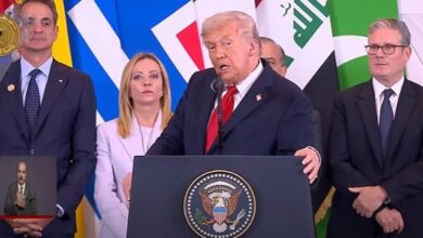 ترامب يغازل جورجينا ميلوني ويخشى نهاية مسيرته السياسية.. ماذا قال لها؟