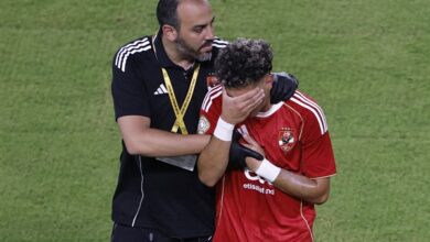 الأهلي يعلن تفاصيل إصابة إمام عاشور