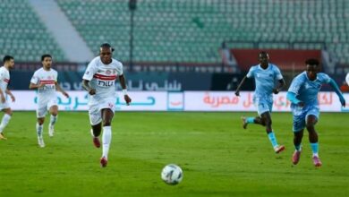 الزمالك يتقدم على ديكيداها بهدف في الشوط الأول