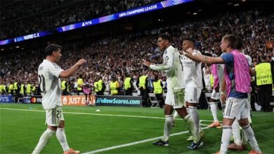 بيلينجهام يسجل الهدف الثاني لريال مدريد أمام برشلونة