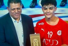 زين عبد الوارث يتوج بجائزة أفضل لاعب في مباراة مصر والبرازيل