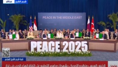 رئيس وزراء لبنان الأسبق: قمة شرم الشيخ لحظة تاريخية لإحلال السلام في المنطقة