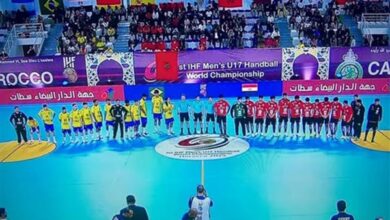 منتخب ناشئي اليد يبدأ مشواره في كأس العالم بفوز كبير على البرازيل
