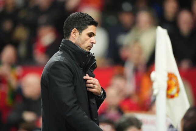 أرتيتا يعرب عن إحباطه بعد تعادل أرسنال أمام تشيلسي