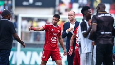 إجراء عاجل من توروب قبل مباراة الأهلي وسيراميكا كليوباترا