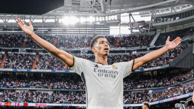 إصابة بيلينجهام تهدد مشاركة ريال مدريد أمام أولمبياكوس