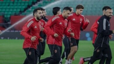 الأهلي راحة من التدريبات 5 أيام بعد التعادل مع الجيش الملكي