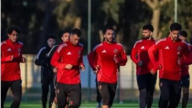 الأهلي يختتم تدريباته في الرباط استعدادا لمواجهة الجيش الملكي المغربي