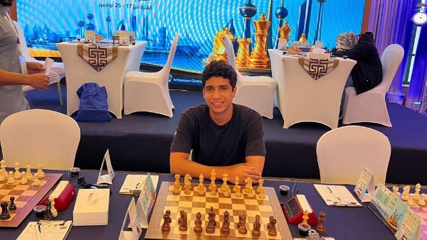 الاتحاد يصرف مكافأة فورية.. أدهم قنديل يحصد ذهبية البطولة العربية للشطرنج