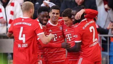 بايرن ميونخ يفوز بثلاثية على سانت باولي ويعزز صدارته للدوري الألماني