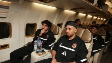 بعثة الأهلي تعود إلى القاهرة بعد مواجهة الجيش الملكي في أبطال إفريقيا
