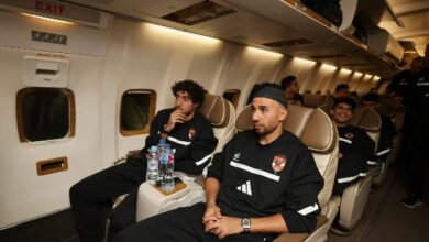 بعثة الأهلي تغادر المغرب عائدة إلى القاهرة