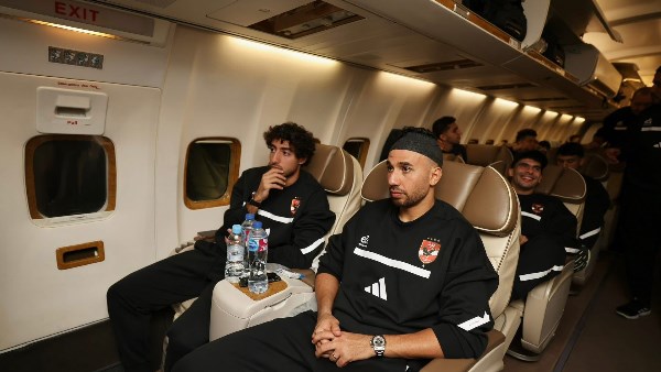 بعثة الأهلي تغادر المغرب عائدة إلى القاهرة