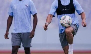 بيراميدز يواصل تحضيراته على ملعب ليفي موانواسا قبل مواجهة بطل زامبيا