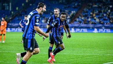 تشكيل مباراة آينتراخت فرانكفورت ضد أتالانتا في دوري أبطال أوروبا