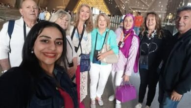 جولة سياحية لوفود الكاراتيه في الأهرامات والمتحف المصري الكبير
