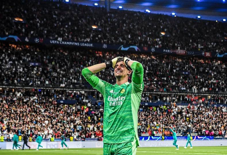 ريال مدريد يفتقد خدمات تيبو كورتوا أمام أولمبياكوس اليوناني