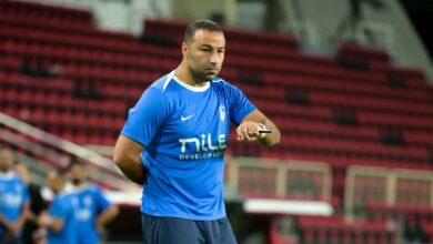 عبدالرؤوف يعقد جلسة فنية مع لاعبي الزمالك قبل مران إستاد بيتر موكابا