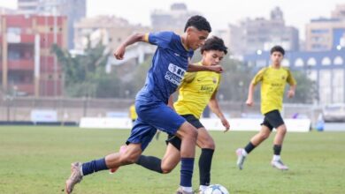 فريق أكاديمية برشلونة يفوز على سيراميكا كليوباترا ببطولة الأهلي للناشئين