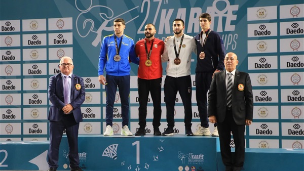 في إنجاز تاريخي.. فراعنة الكاراتيه يتصدرون المركز الأول في بطولة العالم بالقاهرة