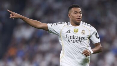 كيليان مبابي يتوج بجائزة لاعب الأسبوع في دوري أبطال أوروبا