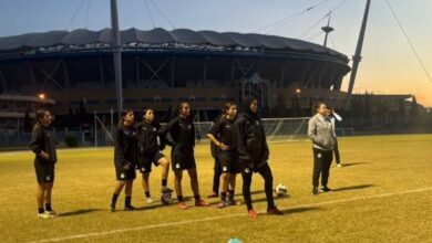 لقطات من المران الأول لـمنتخب الكرة النسائية تحت 20 عاما في تونس.. صور