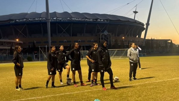 لقطات من المران الأول لـمنتخب الكرة النسائية تحت 20 عاما في تونس.. صور