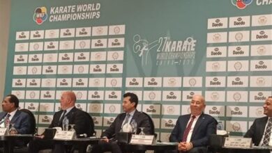 مؤتمر صحفي عالمي قبل أيام من انطلاق بطولة العالم للكاراتيه