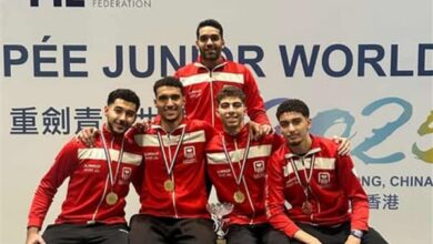 منتخب مصر لسلاح سيف المبارزة يتوج بذهبية كأس العالم تحت 20 سنة