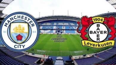 موعد مباراة مانشستر سيتي ضد باير ليفركوزن والقنوات الناقلة في دوري أبطال أوروبا