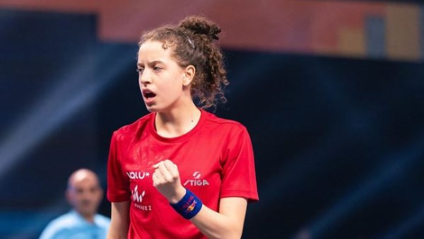 هنا جودة تتأهل لربع نهائي بطولة العالم للشباب لتنس الطاولة