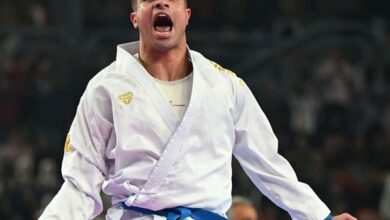 يوسف بدوي يضيف الميدالية الذهبية الثالثة لمصر في بطولة العالم للكاراتيه
