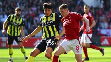 بث مباشر مباراة نوتينجهام فورست ومانشستر سيتي اليوم