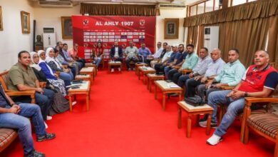 توافد الفرق المشاركة في بطولة إفريقيا لكرة السلة للسيدات بالنادي الأهلي