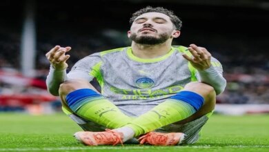 ريان شرقي أفضل لاعب في مباراة مانشستر سيتي ونوتينجهام فورست