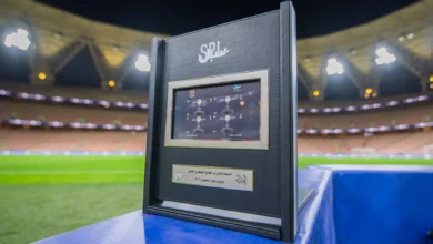 طابع تذكاري يوثق مسيرة دوري روشن – كورة بريك