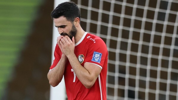 كأس العرب .. عمر خربين يسجل هدف عالمى لمنتخب سوريا أمام تونس