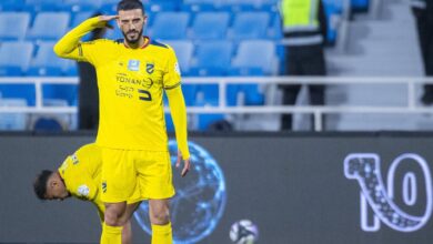 كم هدف يفصل السومة عن حمدالله في صدارة الهدافين التاريخيين للدوري السعودي؟