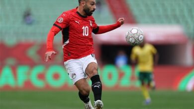 محمد صلاح يفتتح التسجيل لمنتخب مصر أمام جنوب أفريقيا
