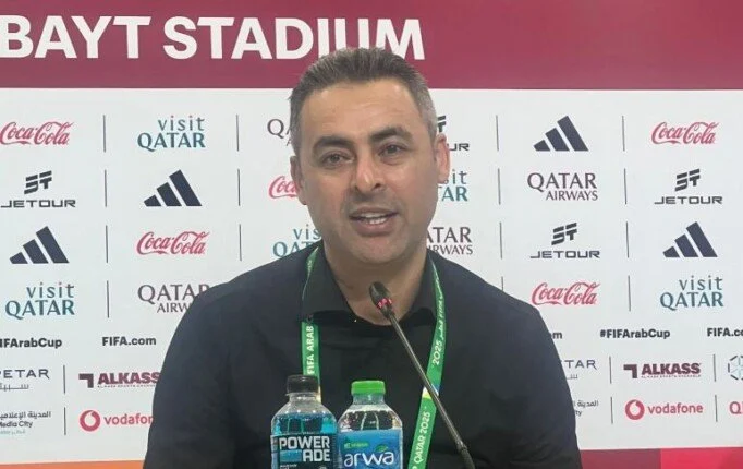 مدرب فلسطين بعد الفوز على قطر: نتعامل مع بطولة كأس العرب بواقعية