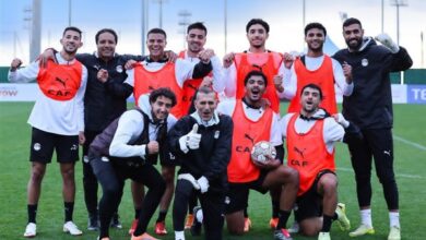 منتخب مصر يبدأ استعداداته لمواجهة أنجولا في كأس أمم أفريقيا بالمغرب