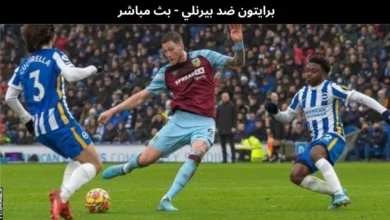 بث مباشر مباراة برايتون و بيرنلي