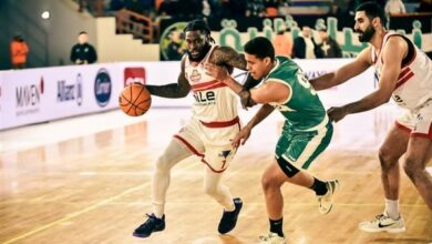 الزمالك يفوز على الاتحاد ويتقدم في سلسلة نصف نهائي دوري أليانز الممتاز لكرة السلة