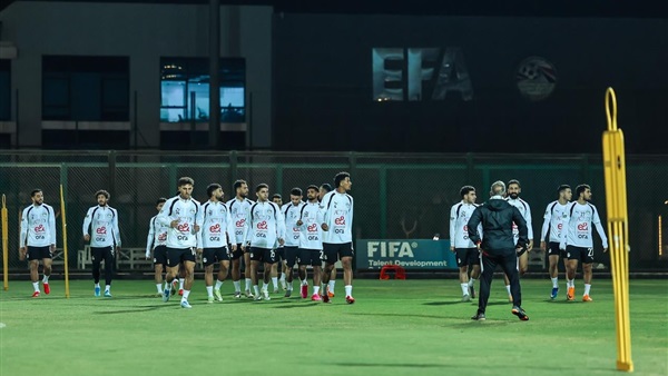 منتخب مصر يواصل تدريباته بمركز المنتخبات الوطنية استعدادًا لوديتي السعودية و إسبانيا