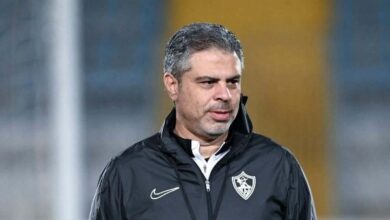 معتمد جمال يجهز الفرنسي في مباراة الزمالك والمصري بالدوري
