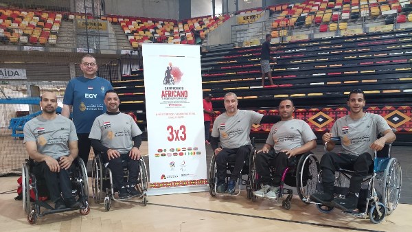 منتخب مصر لسلة الكراسي المتحركة يحصد المركز الثالث في بطولة أفريقيا بأنجولا