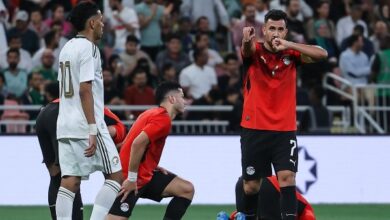 عزف فرعوني .. منتخب مصر يضرب السعودية بثلاثية نظيفة بالشوط الأول